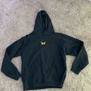 a brandy melville butterfly hoodie